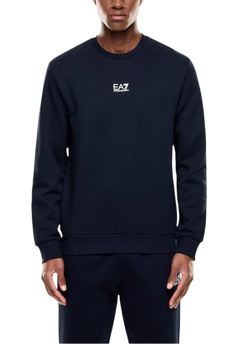Ea7 Herren Fleece Blau 492029