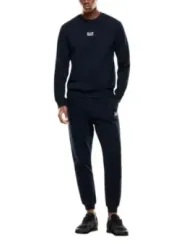 Ea7 Herren Fleece Blau | online kaufen