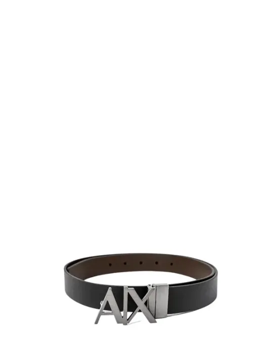 Brauner Armani Exchange Ledergürtel