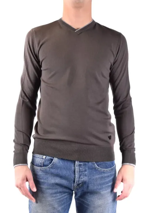 Armani Jeans Herren Pullover Grün | online kaufen