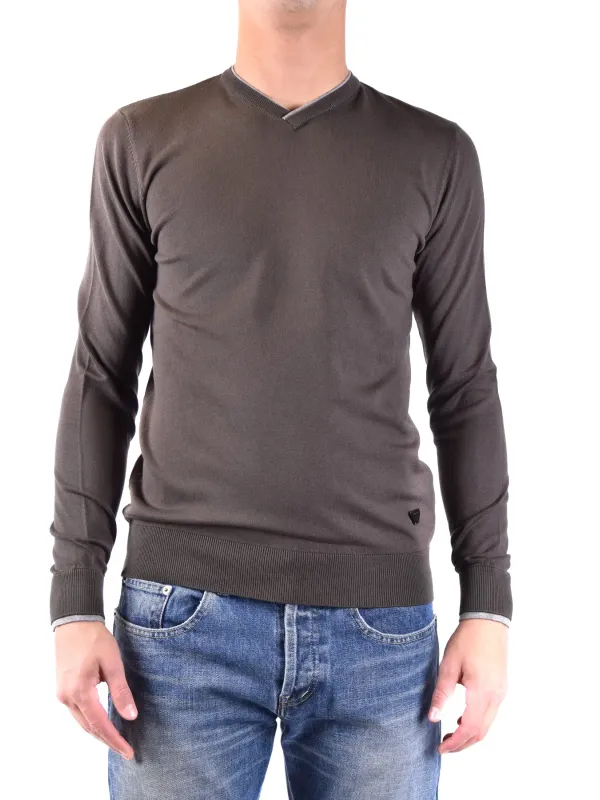 Armani Jeans Herren Pullover Grün | online kaufen