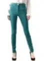 Elisabetta Franchi Damen Jeans Grün | online kaufen