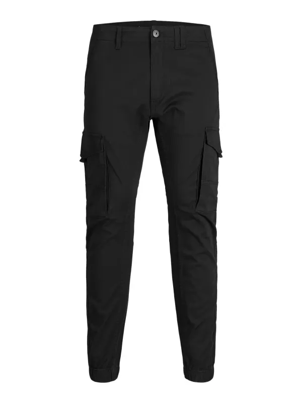 Schwarze, schlanke Outdoor-Hose Jack & Jones