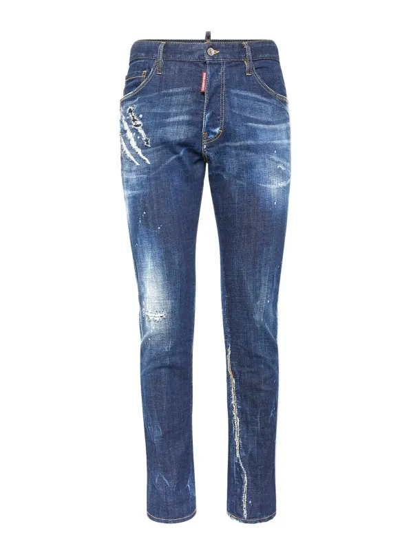 Dsquared2 Herren Jeans Blau | online kaufen