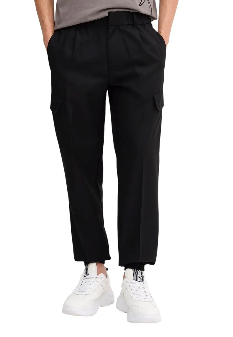 Herren Hose Schwarz 491866