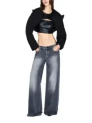 Armani Exchange Damen Jeans Grau | online kaufen