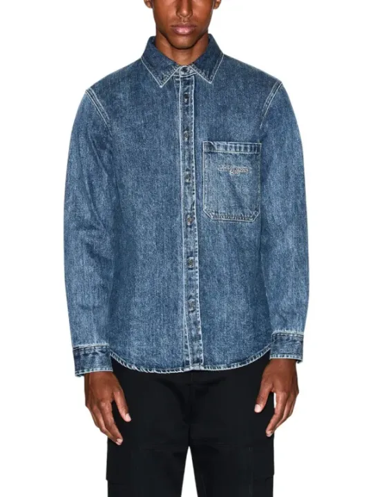 Armani Exchange Herren Hemd Blau | online kaufen