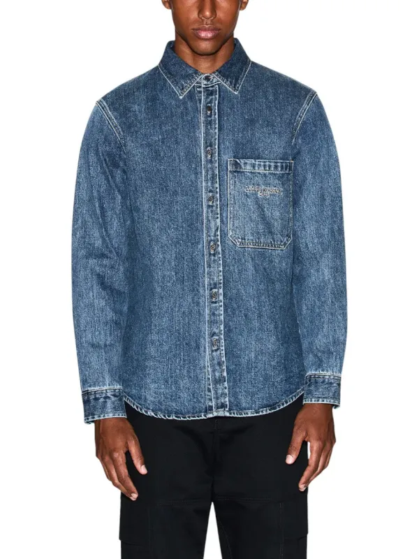 Armani Exchange Herren Hemd Blau | online kaufen