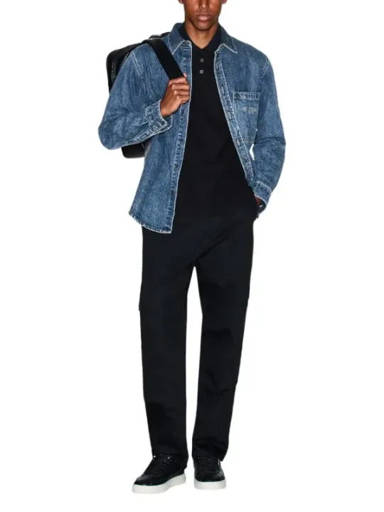 Armani Exchange Herren Hemd Blau | online kaufen