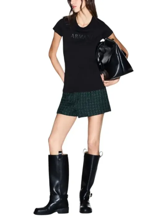 Armani Exchange Damen -T-Shirt Schwarz | online kaufen