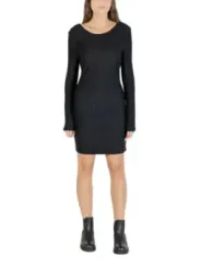 Jacqueline De Yong Damen Kleid Schwarz | online kaufen