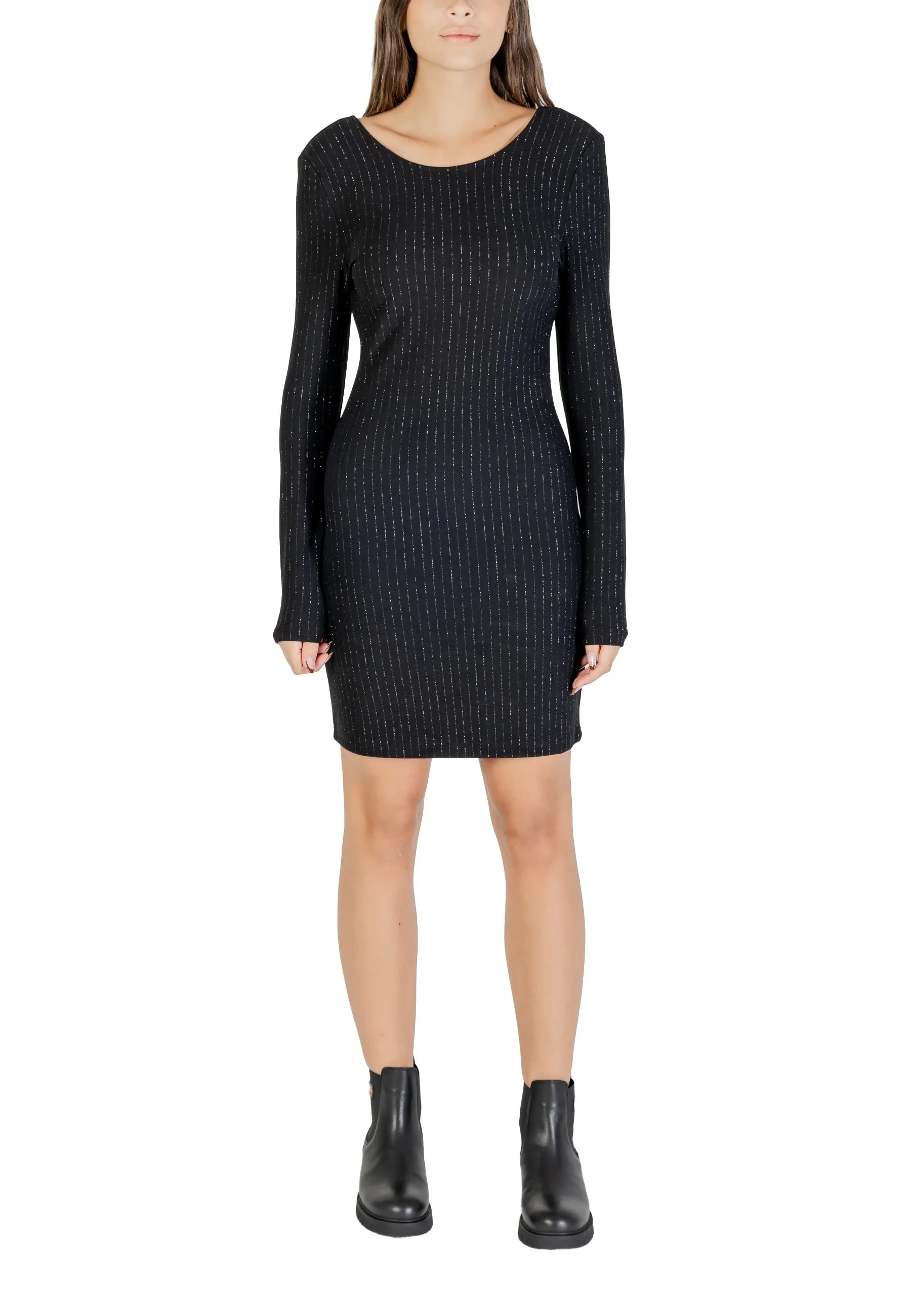 Damen Kleid Schwarz 491804