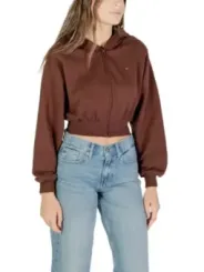 Tommy Hilfiger Jeans Damen Fleece Braun | online kaufen