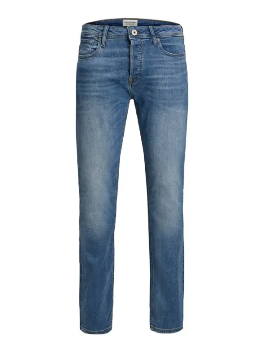 Helle, gerade geschnittene Jeans für Herren