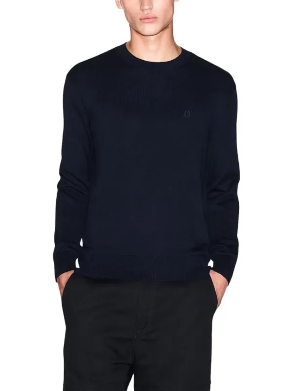 Armani Exchange Herren Pullover Blau | online kaufen