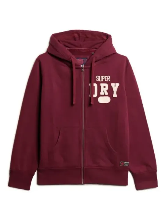 Superdry Herren Fleece Bordeaux | online kaufen