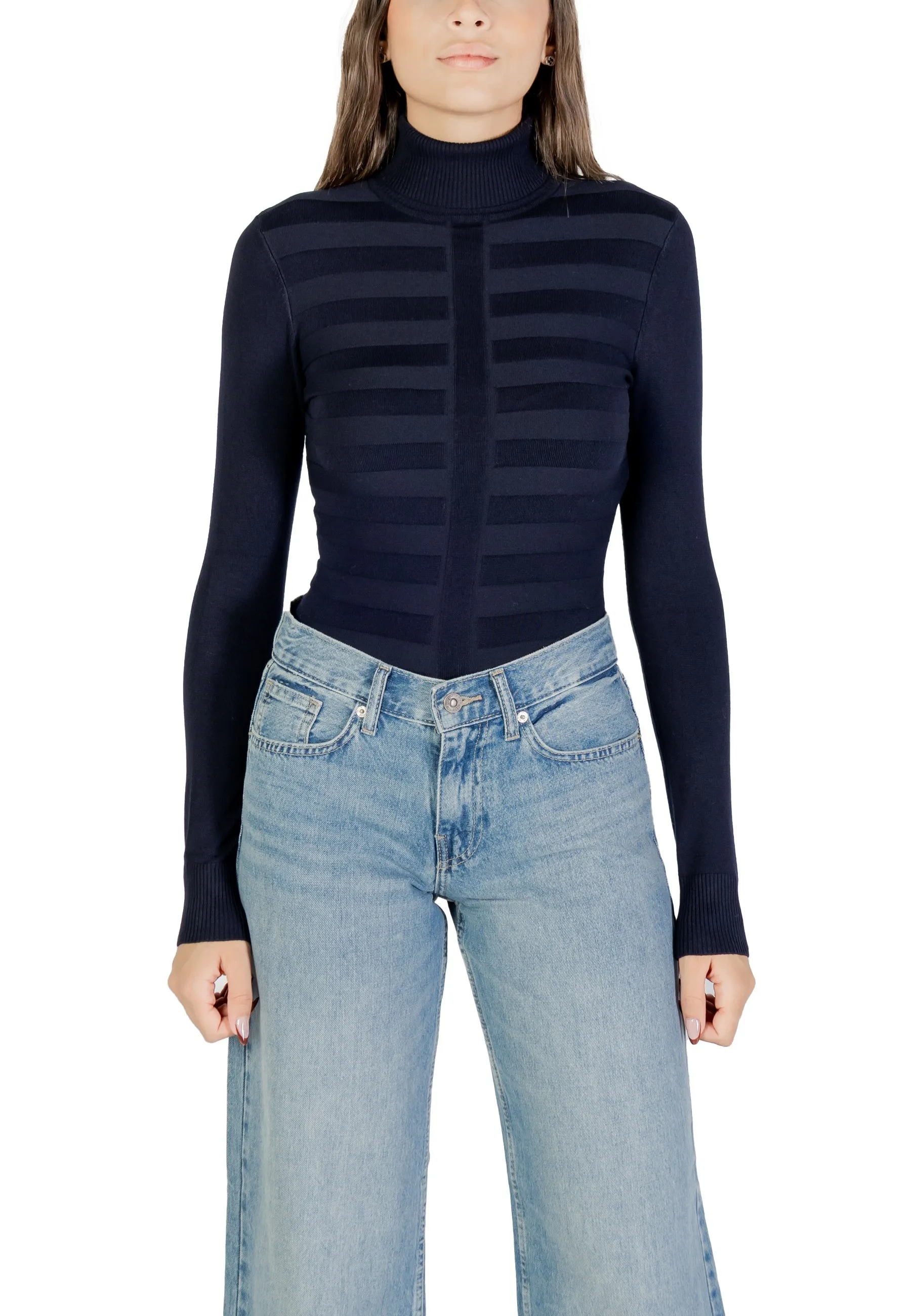 Damen Pullover Blau 491809