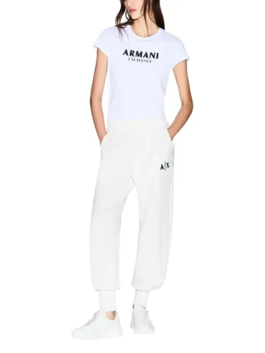 Armani Exchange Damen T-Shirt Weiß | online kaufen