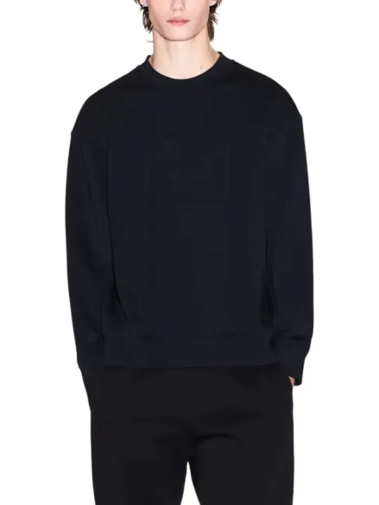 Armani Exchange Herren Fleece Schwarz | online kaufen