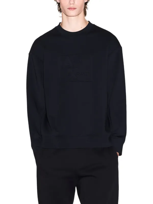 Armani Exchange Herren Fleece Schwarz | online kaufen