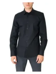 Schwarzes Antony Morato Slim-Fit Hemd