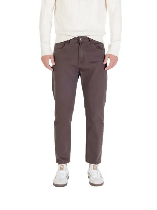 Gianni Lupo Herren Jeans Braun | online kaufen