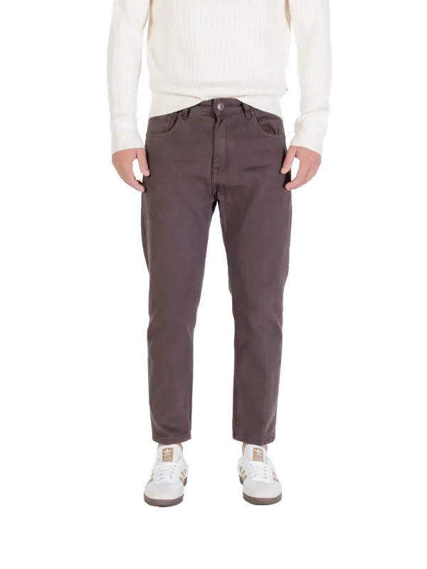 Gianni Lupo Herren Jeans Braun | online kaufen