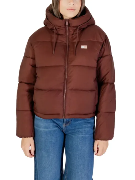 Tommy Hilfiger Jeans Damen Jacke Braun | online kaufen