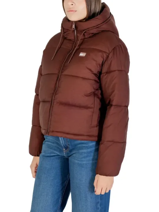 Tommy Hilfiger Jeans Damen Jacke Braun | online kaufen