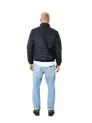 Schwarze Leder-Reißverschluss Stiefel