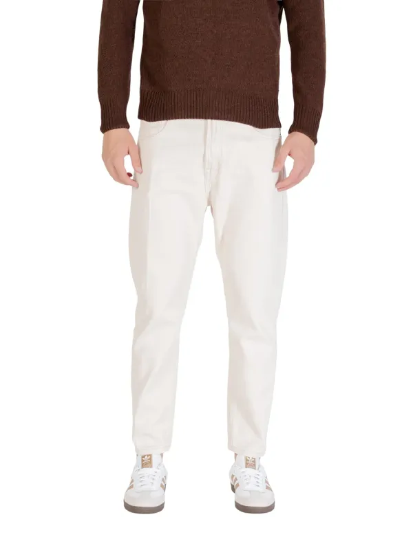 Gianni Lupo Herren Jeans Weiß | online kaufen