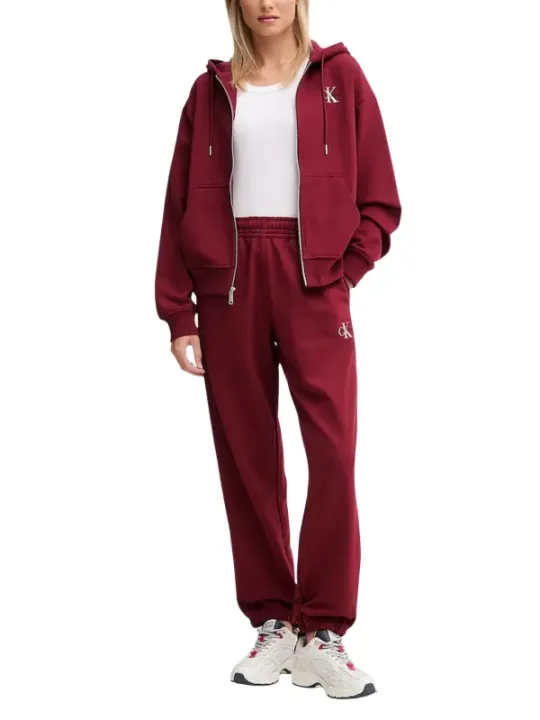 Calvin Klein Jeans Damen Fleece Bordeaux | online kaufen